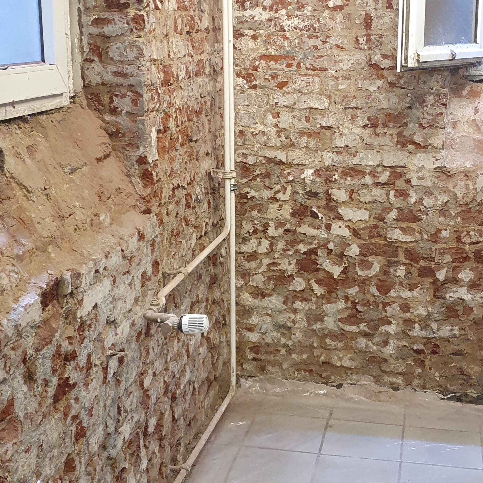 Keller abdichten und sanieren - vorher