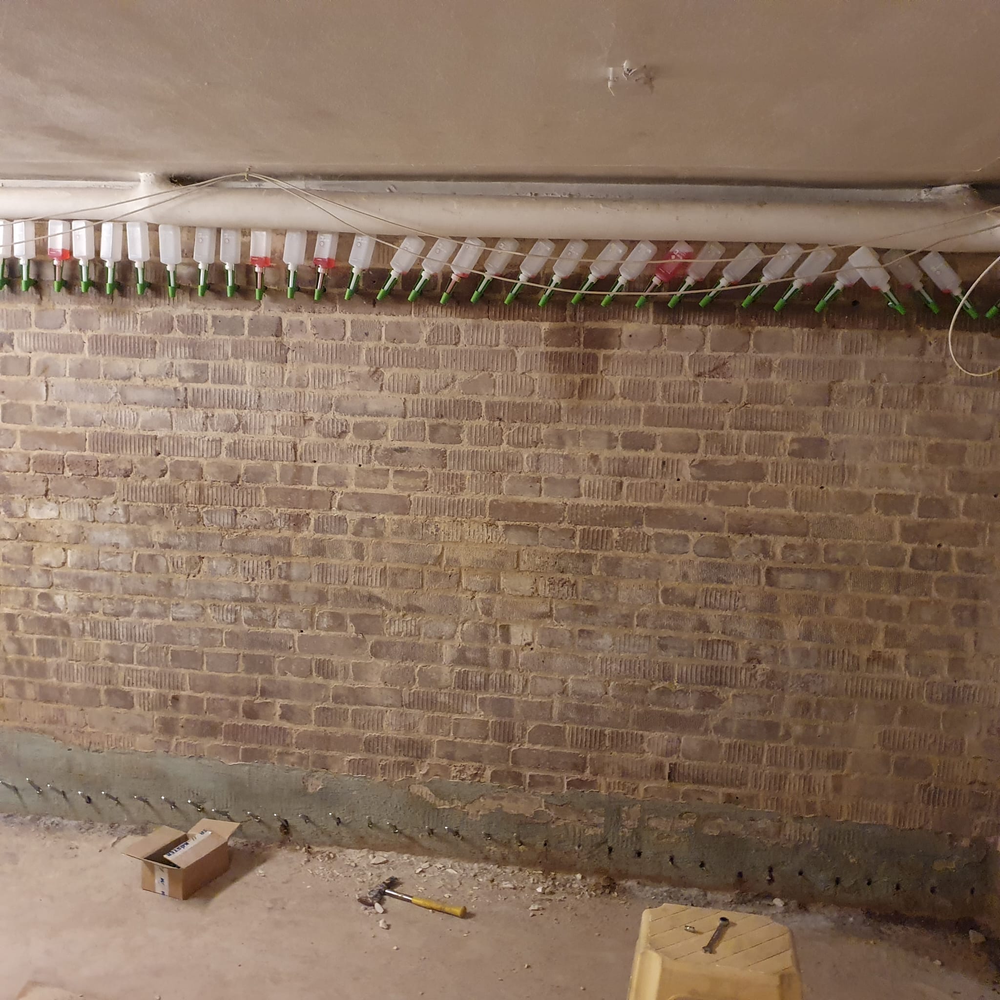 Horizontalsperre im Keller