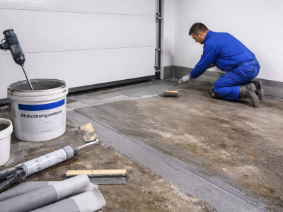 Garagenboden abdichten