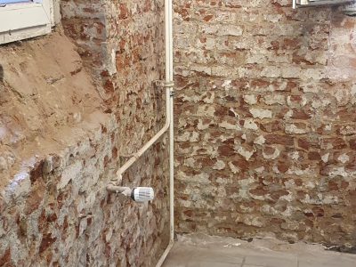 Keller abdichten und sanieren - vorher