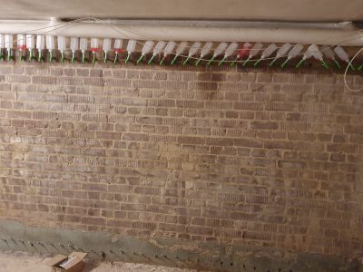 Horizontalsperre im Keller